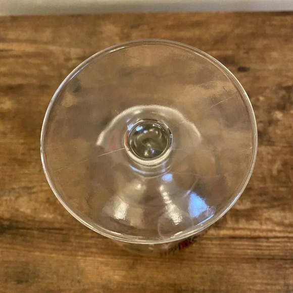 Vintage 1970’s Michelob Beer Glass Thumb Print Dimpled Goblet Stem Mug - Picture 6 of 6